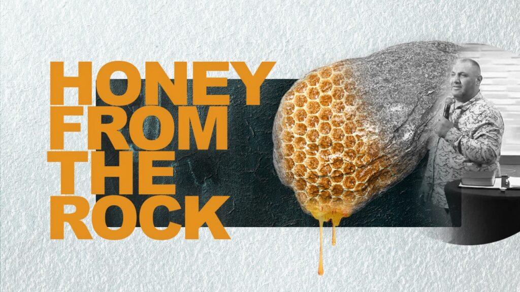 Honey from the rock